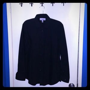 Beverly Hills Polo Club Men’s Dress Shirt Black